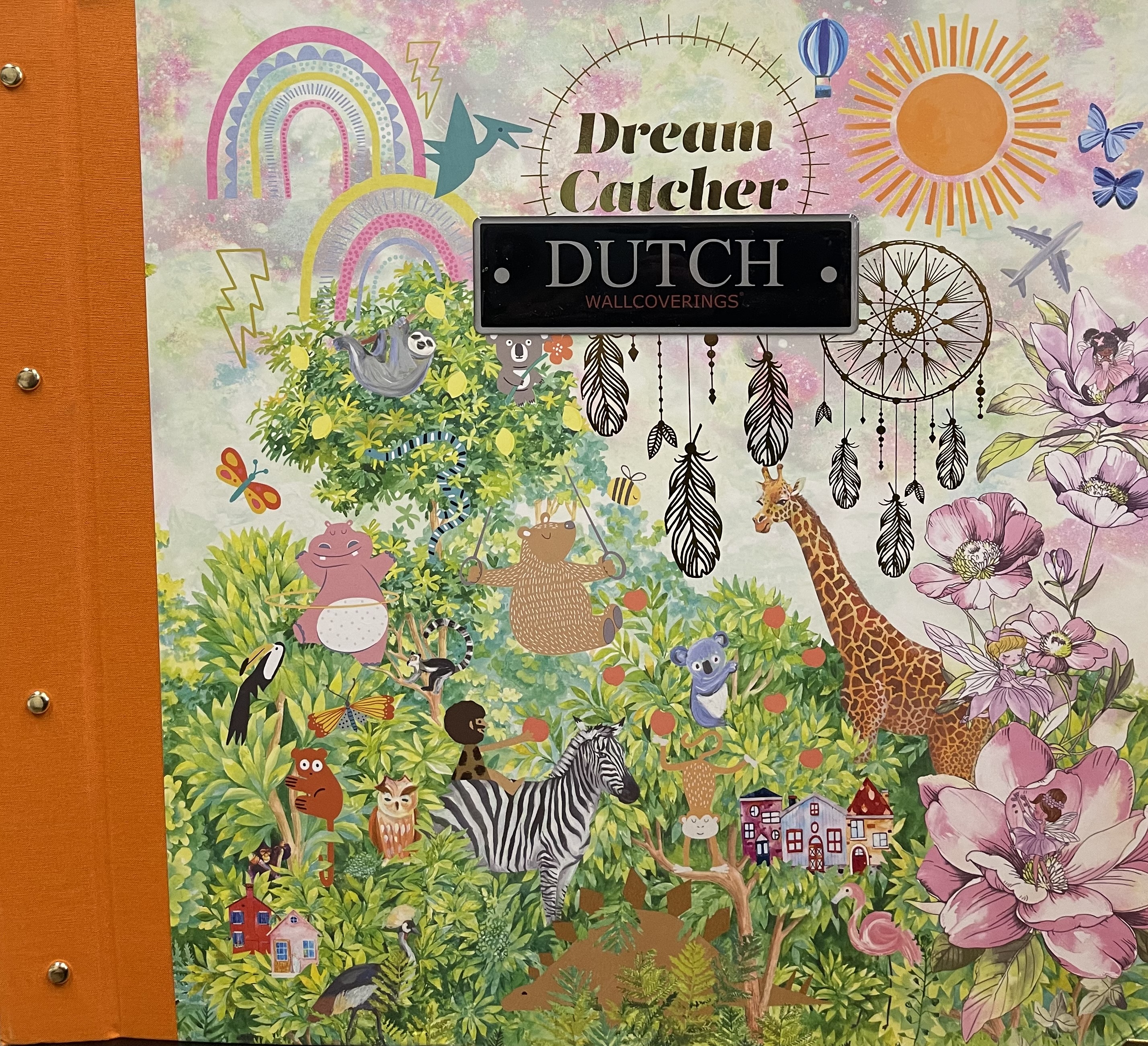 Wallpaper for Kids - Dreamcatcher - Dutch Wallcoverings