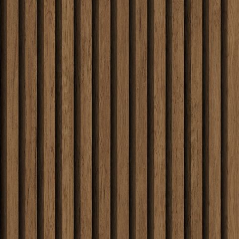 Dutch Wallcoverings First Class - Elements - Ribbvägg Grey Brown11938