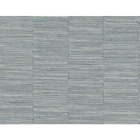 Dutch Wallcoverings First Class INLAY -  Jenga Grey/Bleu 2988-70607