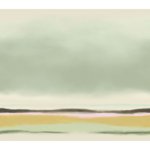 Eijffinger Twist - Abstract Sunset Sea Green