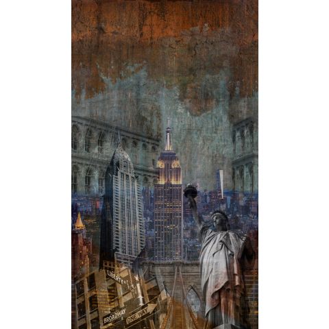 Dutch Wallcoverings One Roll One Motif - Ny Empire State A40201