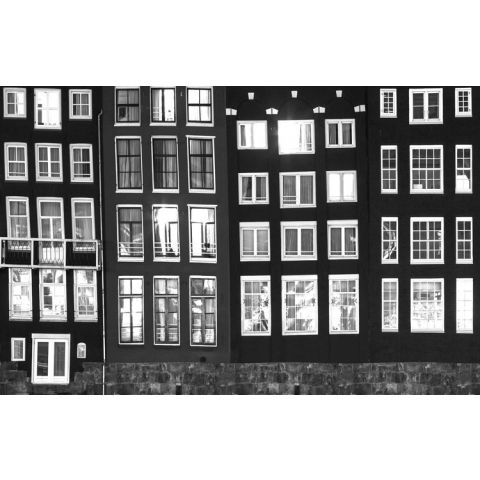 City Love Amsterdam Black & White