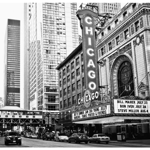 City Love Chicago Black & White