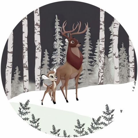 Komar Into Adventure - DOT Bambi Great Prince DD1-014