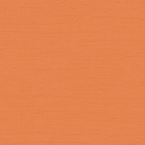 Dutch Wallcoverings - Grace - Geomatric - Greek key plain burnt orange GR322508
