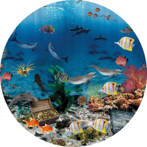 Behangexpresse Sofie & Junar - Aquarium Circle