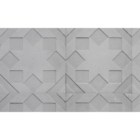 NLXL Moulded Star Wallpaper NDE-02