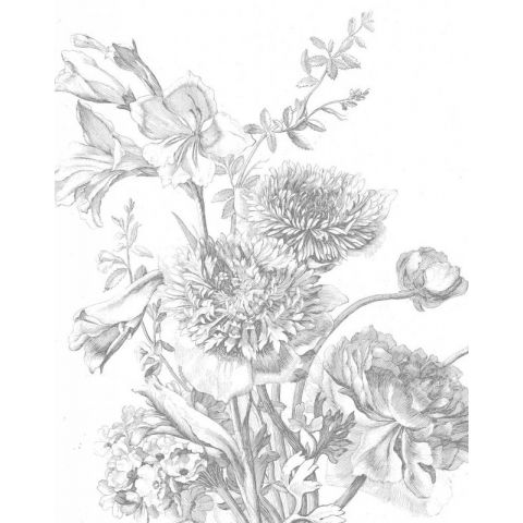 KEK Amsterdam Flora & Fauna Engraved Flowers PA-013
