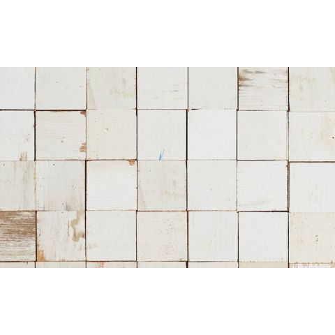 NLXL Mosaic Squares White Wallpaper PHE-21