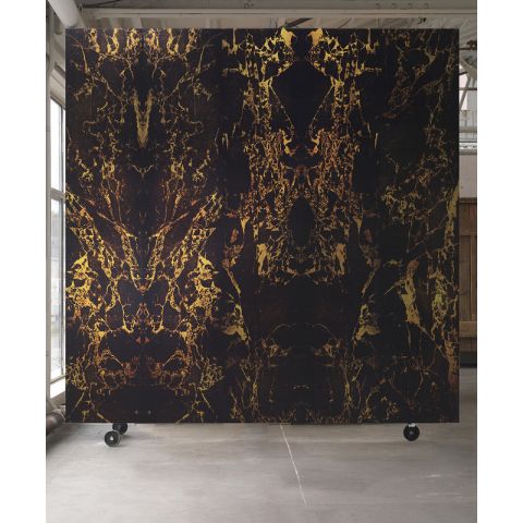 Black Metallic Marble Wallpaper by Piet Hein Eek PHM-70