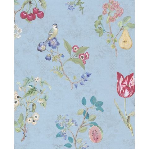 Pip Studio Wallpaper IV - Cherry Pip Pale Blue - 375024