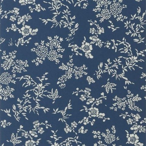 Ralph Lauren Signature Loft Papers - Teabowl Calico Indigo PRL5006/01