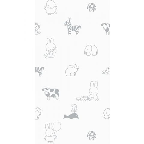 Nijntje - Miffy Animals Grey WP-503