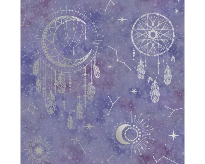 Dreamcatcher Purple Silver 13331